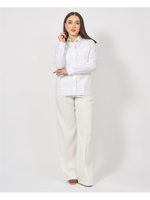 Gaelle Paris cotton shirt with large pockets GAELLE PARIS | GAABW03794BI01